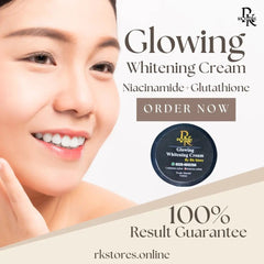 Glowing Whitening Cream (Niacinamide + Glutathione) Day and Night Jar