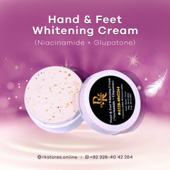 Hand And Feet Whitening Cream (Niacinamide + Glupatone) Jar Size