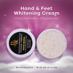 Hand And Feet Whitening Cream (Niacinamide + Glupatone) Jar Size