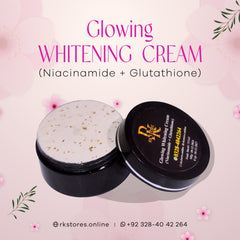 Glowing Whitening Cream (Niacinamide + Glutathione) Day and Night Jar